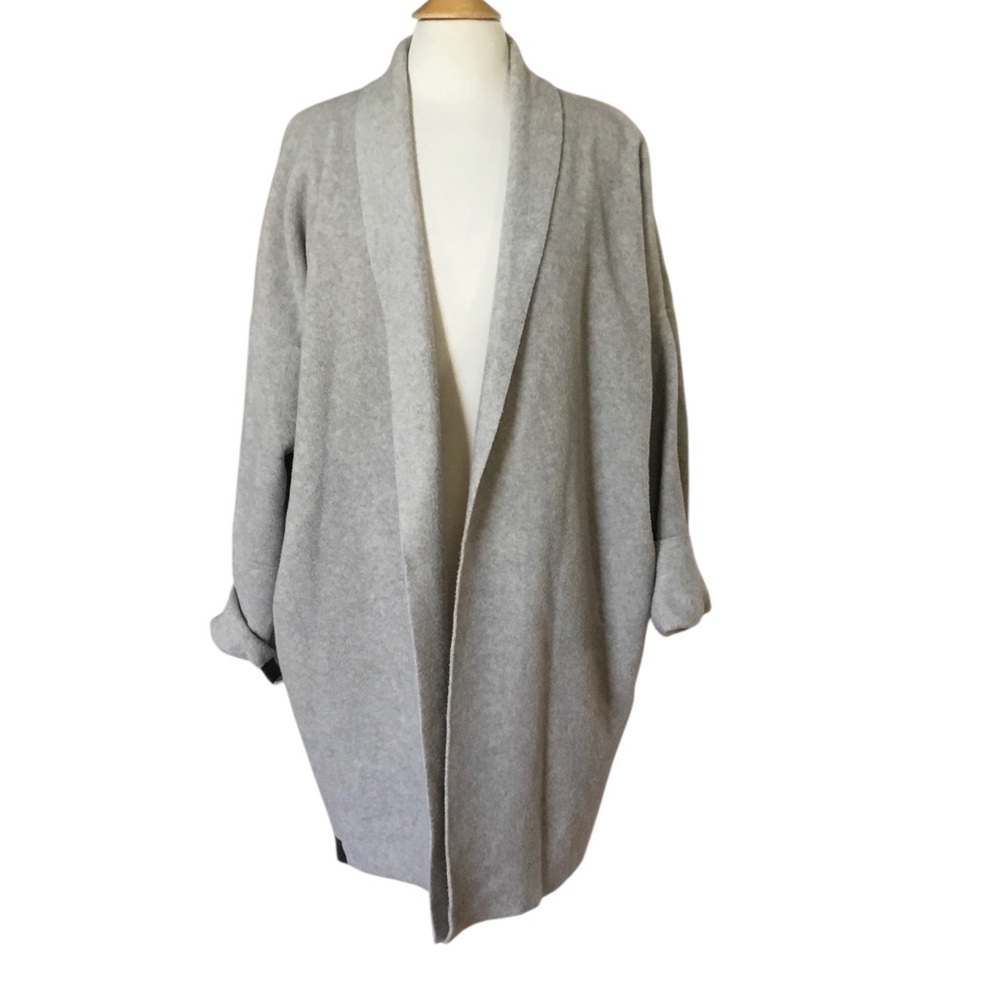 Henriette Steffensen Copenhagen Fleece Open Front Cardigan